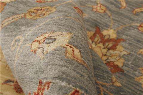 Ziegler Blue Hand Knotted 80 X 100  Area Rug 250-21471 Image 2