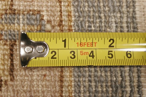 Ziegler Blue Hand Knotted 80 X 100  Area Rug 250-21471 Image 30