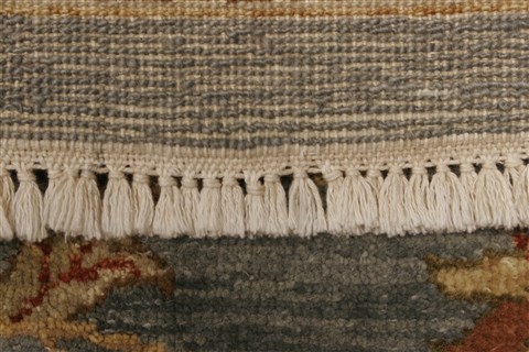 Ziegler Blue Hand Knotted 80 X 100  Area Rug 250-21471 Image 31