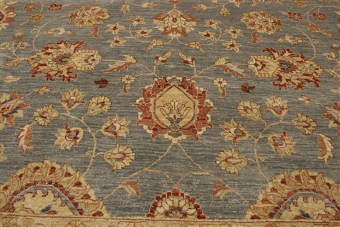 Ziegler Blue Hand Knotted 80 X 100  Area Rug 250-21471 Image 37