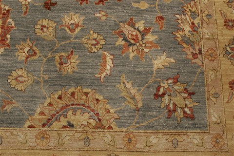 Ziegler Blue Hand Knotted 80 X 100  Area Rug 250-21471 Image 38