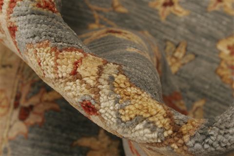 Ziegler Blue Hand Knotted 80 X 100  Area Rug 250-21471 Image 3