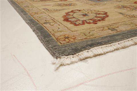 Ziegler Blue Hand Knotted 80 X 100  Area Rug 250-21471 Image 41