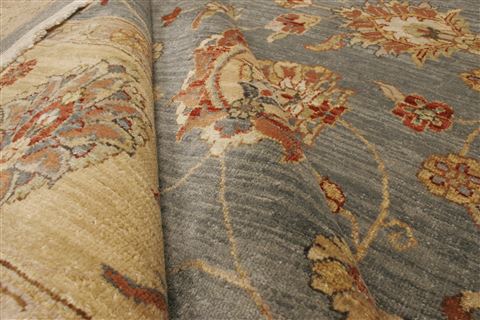 Ziegler Blue Hand Knotted 80 X 100  Area Rug 250-21471 Image 8