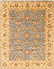 Ziegler Blue Hand Knotted 80 X 100  Area Rug 250-21471 Thumb 0