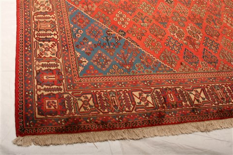 Maymeh Red Hand Knotted 82 X 118 Area Rug 100-21473 Image 22