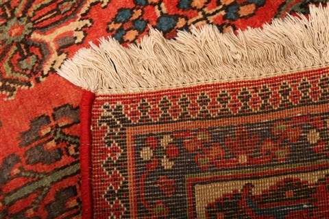 Maymeh Red Hand Knotted 82 X 118 Area Rug 100-21473 Image 15