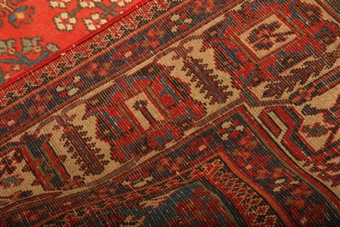 Maymeh Red Hand Knotted 82 X 118 Area Rug 100-21473 Image 18