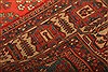 Maymeh Red Hand Knotted 82 X 118  Area Rug 100-21473 Thumb 17