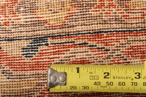 Sarouk Yellow Hand Knotted 810 X 119 Area Rug 100-21475 Image 14