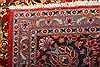 Kashan Red Hand Knotted 86 X 120  Area Rug 100-21476 Thumb 19