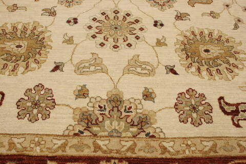 Ziegler Beige Hand Knotted 65 X 99  Area Rug 250-21478 Image 17