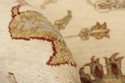 Ziegler Beige Hand Knotted 65 X 99  Area Rug 250-21478 Image 2