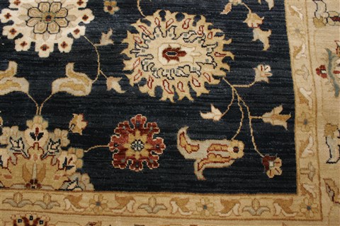Ziegler Blue Hand Knotted 66 X 97 Area Rug 250-21483 Image 17