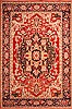 Serapi Red Hand Knotted 89 X 131  Area Rug 100-21485 Thumb 0
