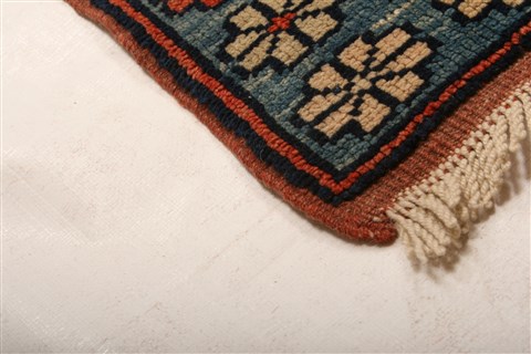 Kazak Beige Hand Knotted 88 X 122 Area Rug 100-21487 Image 3