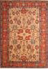 Kazak Beige Hand Knotted 88 X 122 Area Rug 100-21487 Thumb 0