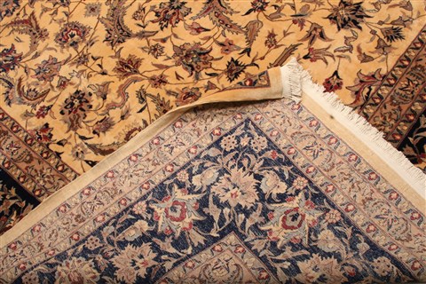 Nain Yellow Hand Knotted 810 X 111 Area Rug 100-21492 Image 5