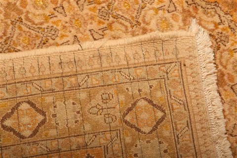 Birjand Yellow Square Hand Knotted 97 X 114 Area Rug 100-21494 Image 20