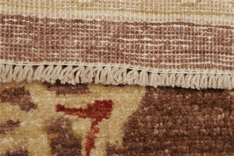 Chobi Brown Hand Knotted 80 X 911 Area Rug 250-21495 Image 12
