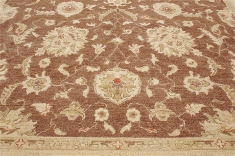 Chobi Brown Hand Knotted 80 X 911 Area Rug 250-21495 Image 16