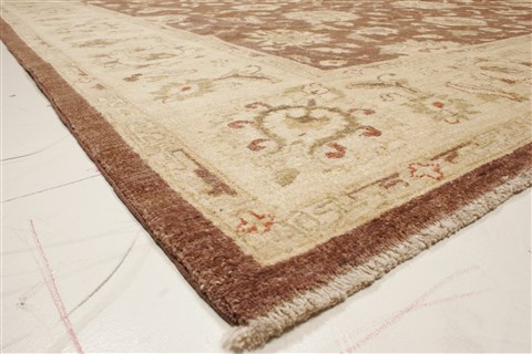 Chobi Brown Hand Knotted 80 X 911 Area Rug 250-21495 Image 18