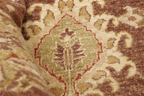 Chobi Brown Hand Knotted 80 X 911 Area Rug 250-21495 Image 1