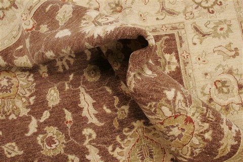 Chobi Brown Hand Knotted 80 X 911 Area Rug 250-21495 Image 5