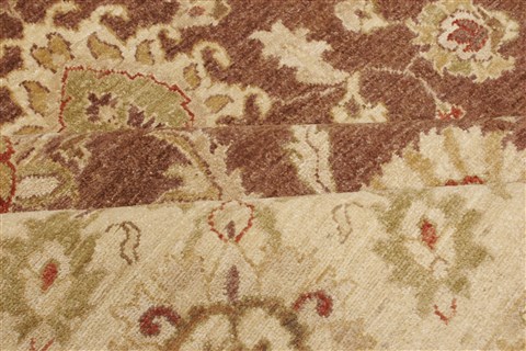 Chobi Brown Hand Knotted 80 X 911 Area Rug 250-21495 Image 9