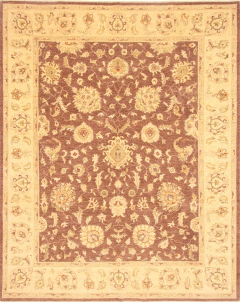 Chobi Brown Hand Knotted 80 X 911 Area Rug 250-21495 Image 0