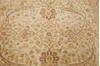 Pishavar Beige Hand Knotted 81 X 98  Area Rug 250-21498 Thumb 16