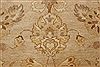 Chobi Beige Hand Knotted 81 X 100  Area Rug 250-21501 Thumb 15