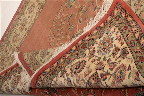 Kashmar Red Hand Knotted 80 X 112 Area Rug 253-21506 Image 8