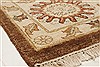 Chobi Brown Hand Knotted 81 X 104  Area Rug 250-21513 Thumb 20