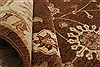 Chobi Brown Hand Knotted 81 X 104 Area Rug 250-21513 Thumb 7