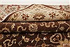 Agra Brown Hand Knotted 81 X 911  Area Rug 250-21515 Thumb 11