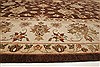 Agra Brown Hand Knotted 81 X 911 Area Rug 250-21515 Thumb 17