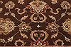 Agra Brown Hand Knotted 81 X 911 Area Rug 250-21515 Thumb 19