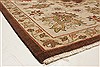 Agra Brown Hand Knotted 81 X 911  Area Rug 250-21515 Thumb 22