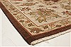 Agra Brown Hand Knotted 81 X 911 Area Rug 250-21515 Thumb 22
