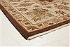 Agra Brown Hand Knotted 81 X 911 Area Rug 250-21515 Thumb 24