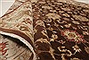 Agra Brown Hand Knotted 81 X 911  Area Rug 250-21515 Thumb 8
