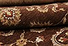 Agra Brown Hand Knotted 81 X 911 Area Rug 250-21515 Thumb 9