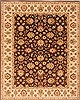 Agra Brown Hand Knotted 81 X 911  Area Rug 250-21515 Thumb 0