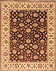 Agra Brown Hand Knotted 81 X 911 Area Rug 250-21515 Thumb 0