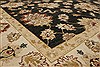 Ziegler Black Hand Knotted 81 X 104  Area Rug 250-21518 Thumb 16