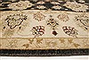 Ziegler Black Hand Knotted 81 X 104  Area Rug 250-21518 Thumb 17