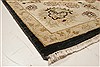 Ziegler Black Hand Knotted 81 X 104  Area Rug 250-21518 Thumb 20