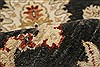 Ziegler Black Hand Knotted 81 X 104  Area Rug 250-21518 Thumb 5