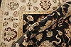 Ziegler Black Hand Knotted 81 X 104  Area Rug 250-21518 Thumb 7